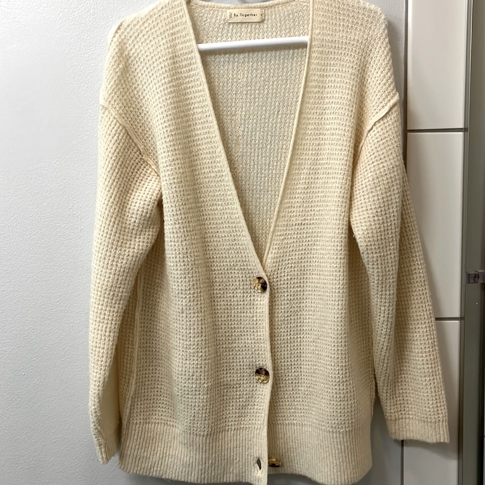 Boutique By Together oversized cardigan - Small